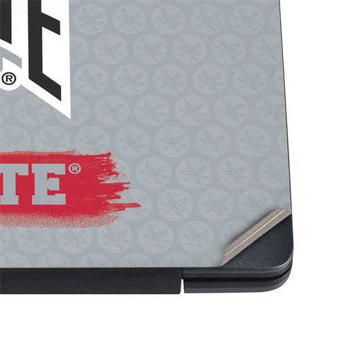 Ohio State University Distressed Logo Dell Vostro Skin